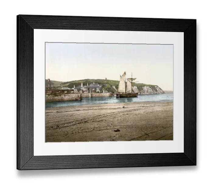 Framed Print : Bude, Compass Point Framed Print : Bude, Compass Point