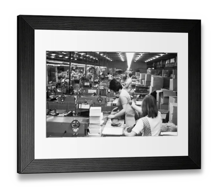 Framed Print : Jobs at the company Eurovia Textil GmbH on 25