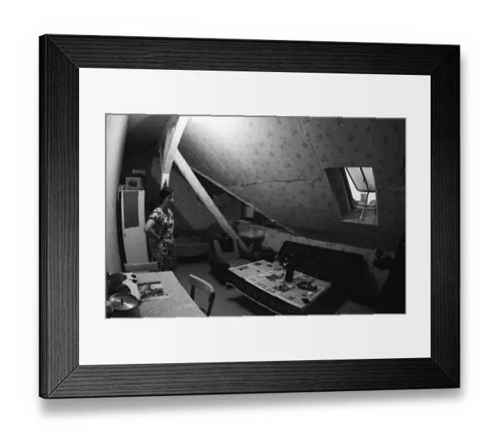 Framed Print : The rent profiteering with guest workers in the district according to a tried and tested pattern Framed Print : The rent profiteering with guest workers in the district according to a tried and tested pattern