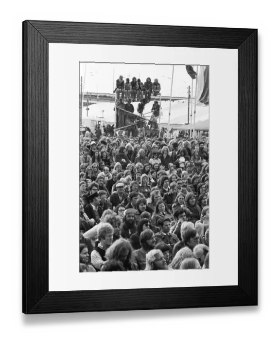 Framed Print : With music, folklore, discussion Framed Print : With music, folklore, discussion