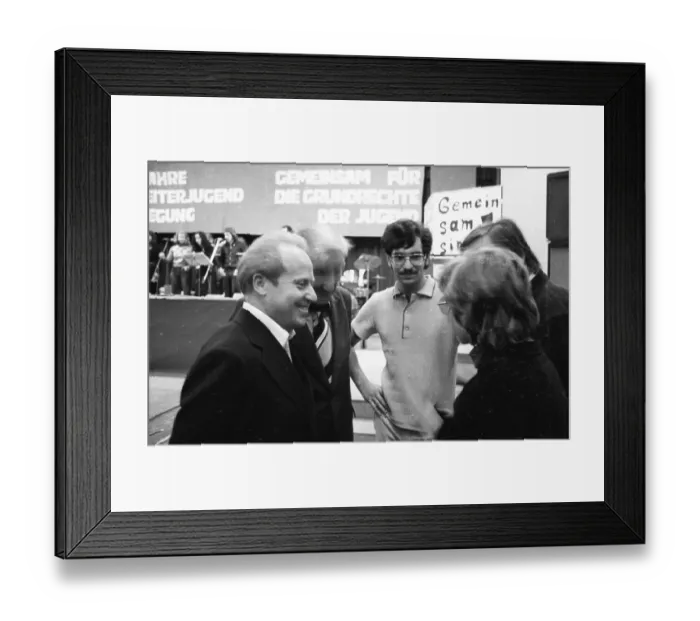 Framed Print : The left-oriented Socialist German Workers Youth (SDAJ) Framed Print : The left-oriented Socialist German Workers Youth (SDAJ)