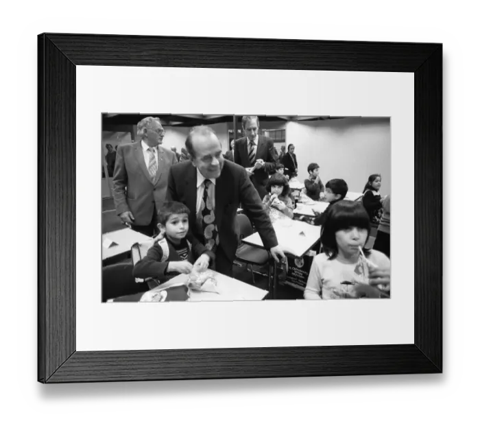 Framed Print : The education fair 7.Interschul 80 on 05