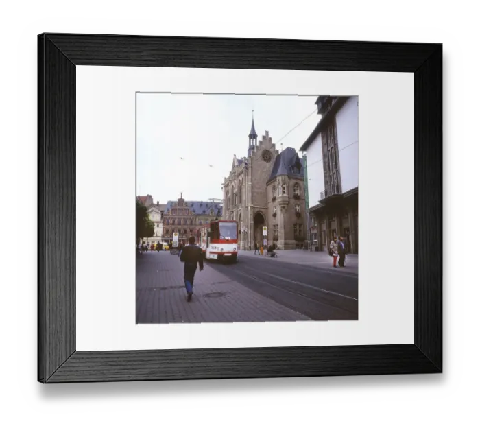 Framed Print : The city of Erfurt in Thuringia Framed Print : The city of Erfurt in Thuringia