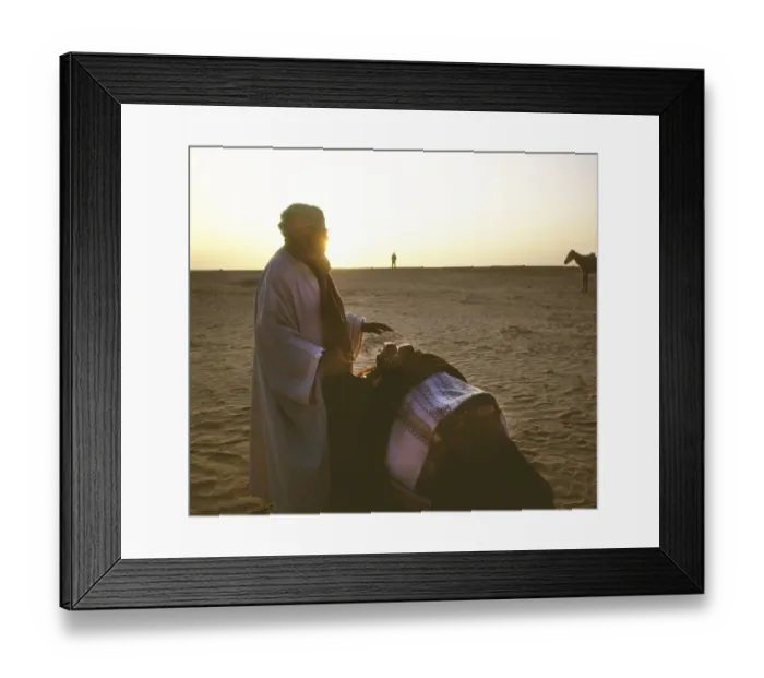 Framed Print : Tunisia with Hammamet by the sea on12