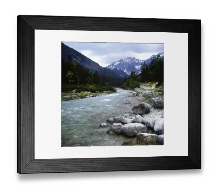 Framed Print : AUT, Austria, Karwendel: Lake Achensee Framed Print : AUT, Austria, Karwendel: Lake Achensee