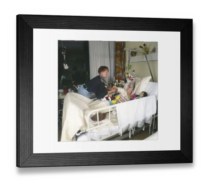 Framed Print : The work in the old peoples home of the Workers Welfare Association Framed Print : The work in the old peoples home of the Workers Welfare Association