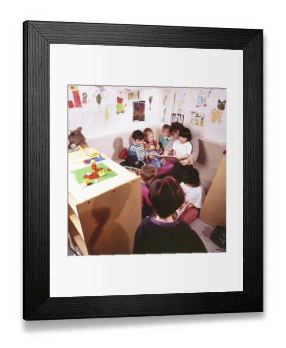 Framed Print : This kindergarten, here on 5.3 Framed Print : This kindergarten, here on 5.3