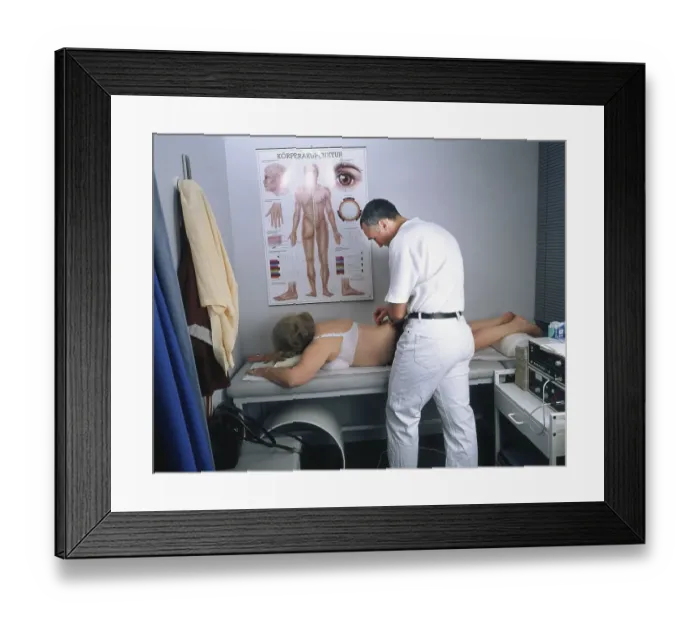Framed Print : Various photos from the field of medicine