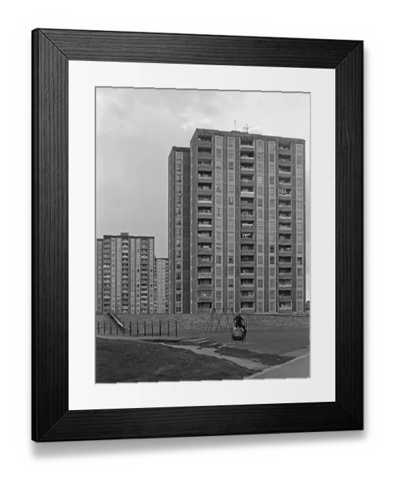 Framed Print : High-rise buildings, Ballymun, Dublin Framed Print : High-rise buildings, Ballymun, Dublin
