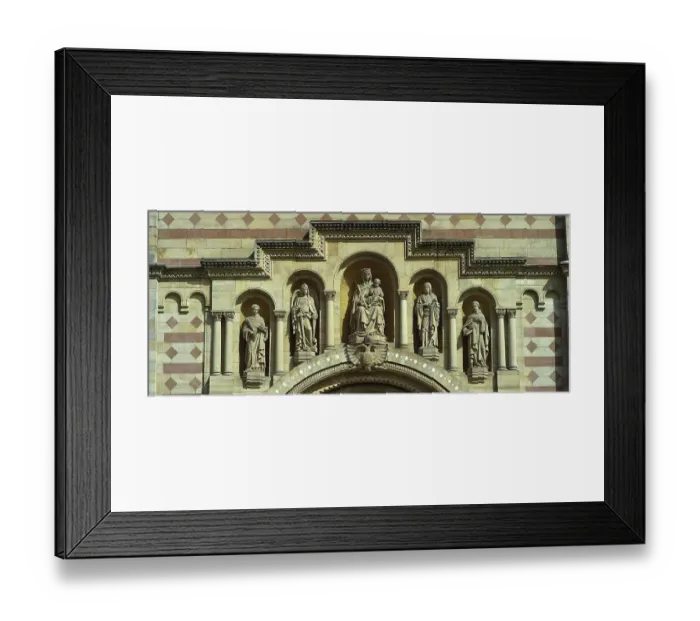 Framed Print : Facade and cobbled square of the famous UNESCO world heritage Speyer Cathedral Framed Print : Facade and cobbled square of the famous UNESCO world heritage Speyer Cathedral