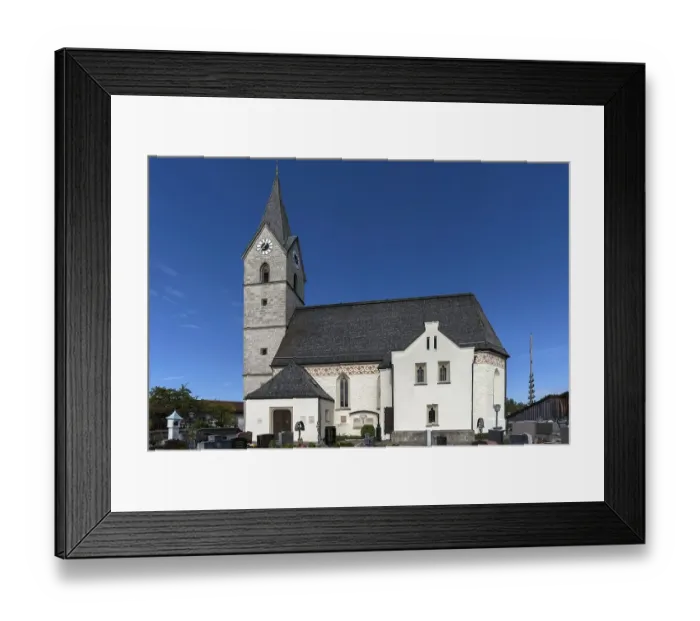 Framed Print : Church of St. Thomas and St. Stephen