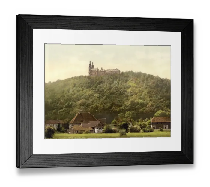 Framed Print : Banz Monastery near Lichtenfels in Bavaria
