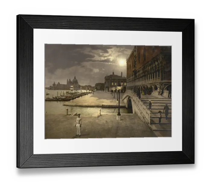 Framed Print : Doges Palace and St Marks Square in Venice