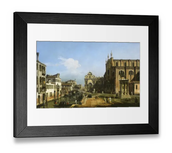 Framed Print : The Campo di SS Giovanni e Paolo Framed Print : The Campo di SS Giovanni e Paolo