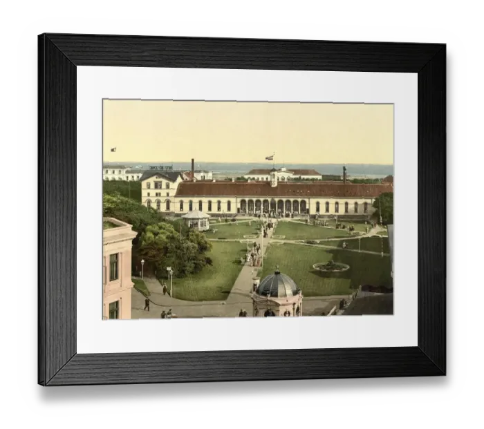 Framed Print : The Conversation House, Conversation House in Helgoland