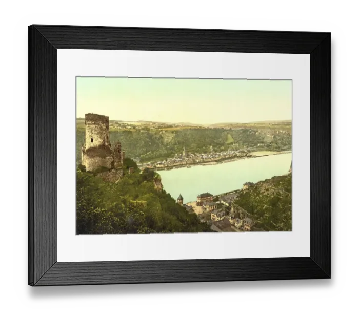 Framed Print : Katz Castle near Goarshausen, Sankt Goarshausen am Rhein Framed Print : Katz Castle near Goarshausen, Sankt Goarshausen am Rhein