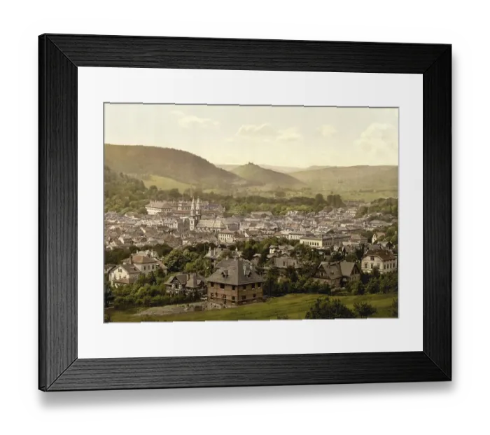 Framed Print : Meiningen in Thuringia, Germany Framed Print : Meiningen in Thuringia, Germany