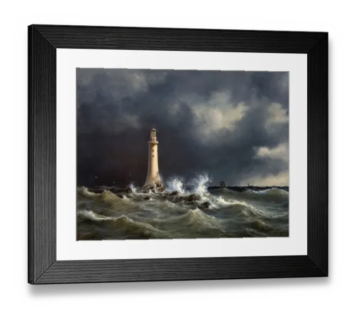 Framed Print : Eddystone Lighthouse, Eddystone Lighthouse Framed Print : Eddystone Lighthouse, Eddystone Lighthouse