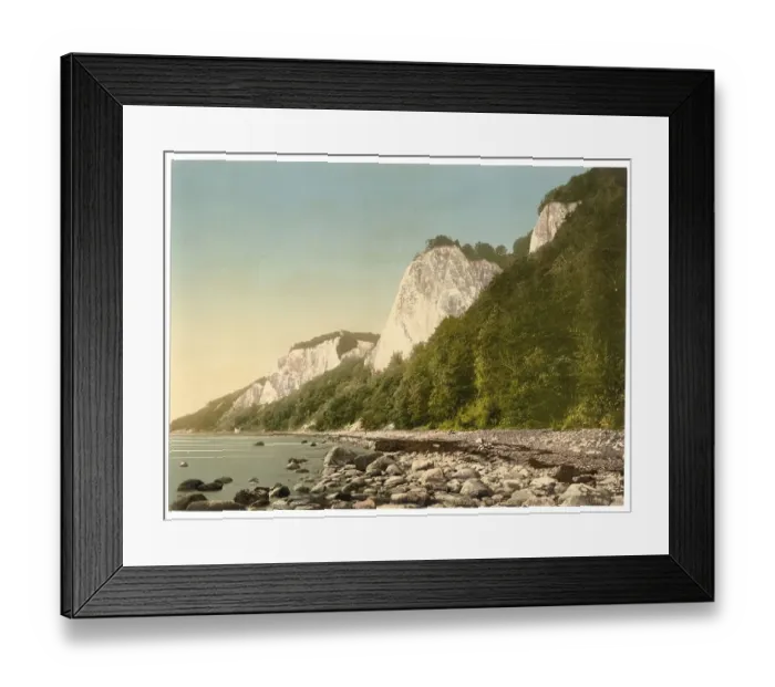 Framed Print : The Koenigsstuhl, Stubbenkammer Framed Print : The Koenigsstuhl, Stubbenkammer
