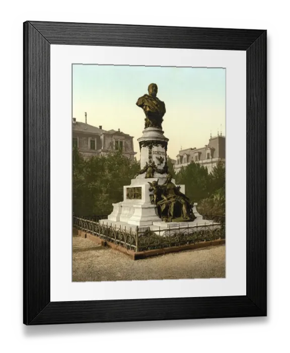 Framed Print : Monument to Josepf Victor von Scheffel in Karlsruhe Framed Print : Monument to Josepf Victor von Scheffel in Karlsruhe