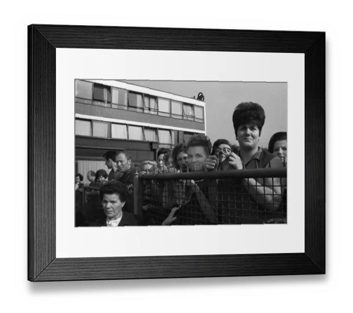 Framed Print : The spontaneous strikes, here at the Bochumer Verein (Krupp) l in Bochum on 15