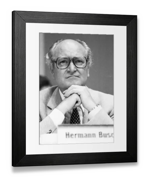 Framed Print : Election Party Congress of the SPD on 09