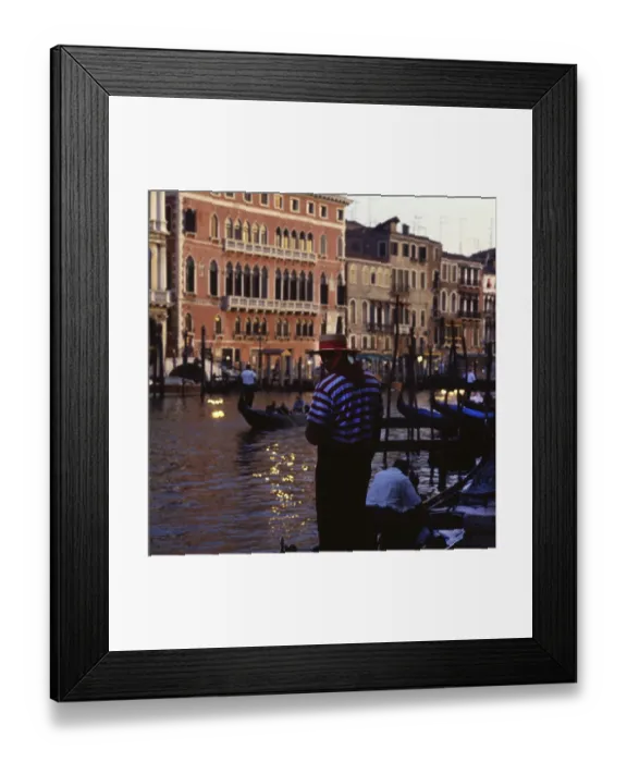 Framed Print : The city of the lagoons, here in Venice on 21