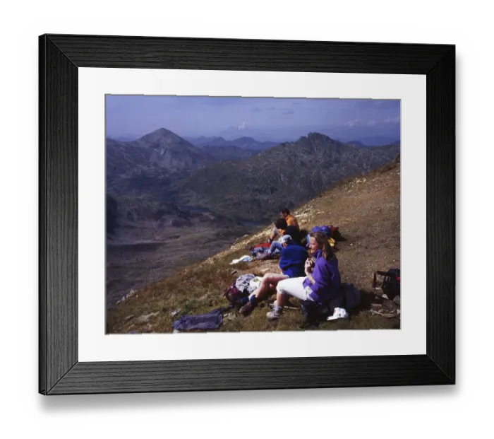Framed Print : AUT, Austria: The versatility of the Alpine mountains inspires not only residents from the flat countryside