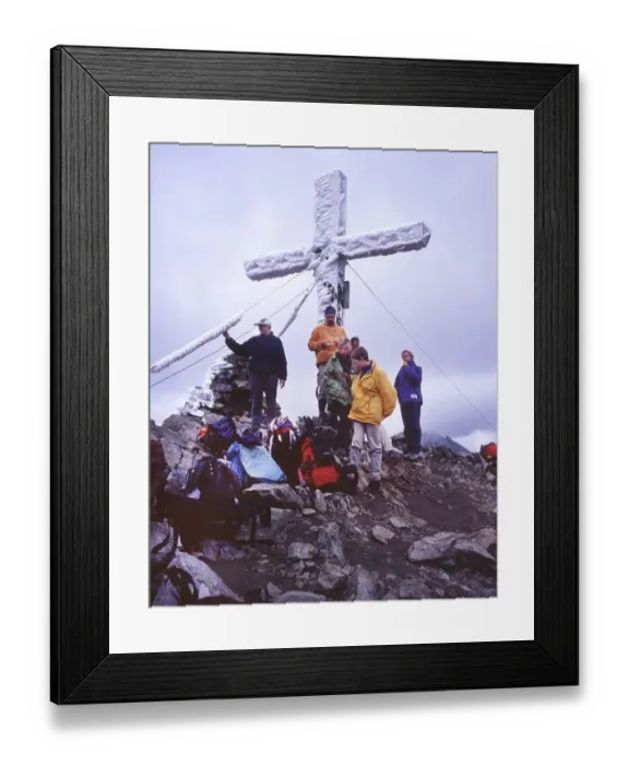 Framed Print : AUT, Austria: The versatility of the Alpine mountains inspires not only residents from the flat countryside