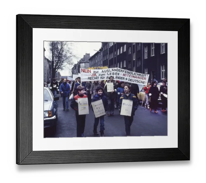 Framed Print : DEU, Germany: The historical slides from the 84-85 r years