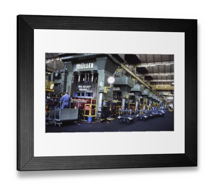 Framed Print : DEU, Germany: Historical slides from the 84-85 r years