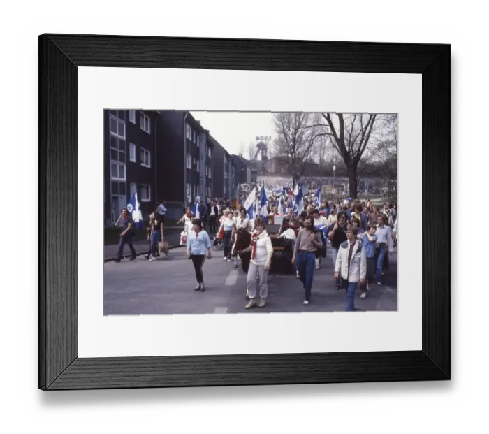 Framed Print : DEU, Germany: The historical slides from the times 84-85 r years