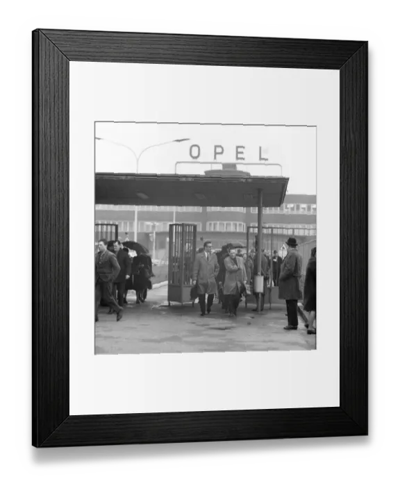 Framed Print : DEU, Germany, Dortmund: Personalities from politics
