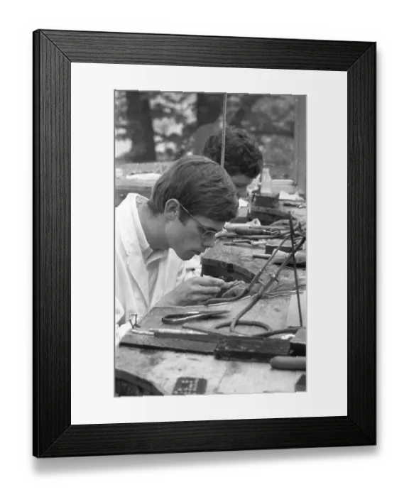 Framed Print : DEU, Germany, Dortmund: Personalities from politics