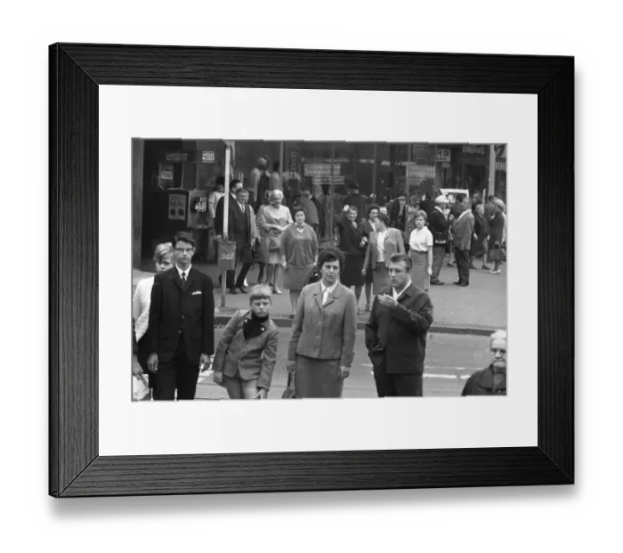 Framed Print : DEU, Germany, Dortmund: Personalities from politics