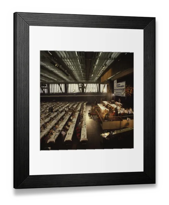 Framed Print : DEU, Germany, Dortmund: Personalities from politics