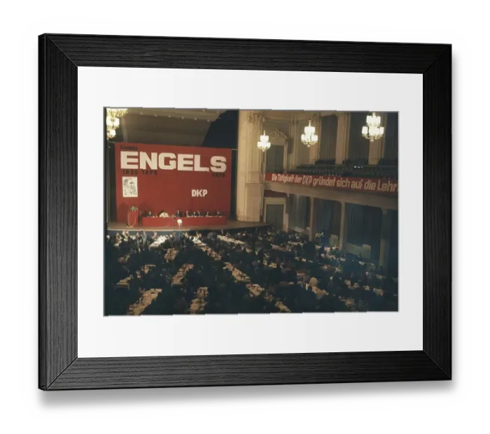 Framed Print : DEU, Germany, Dortmund: Personalities from politics