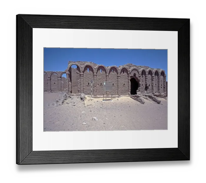 Framed Print : Christian necropolis El Bagawat