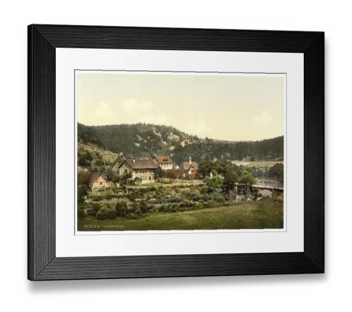 Framed Print : Altenbrak, district of the town of Thale in the district of Harz in Saxony-Anhalt Framed Print : Altenbrak, district of the town of Thale in the district of Harz in Saxony-Anhalt