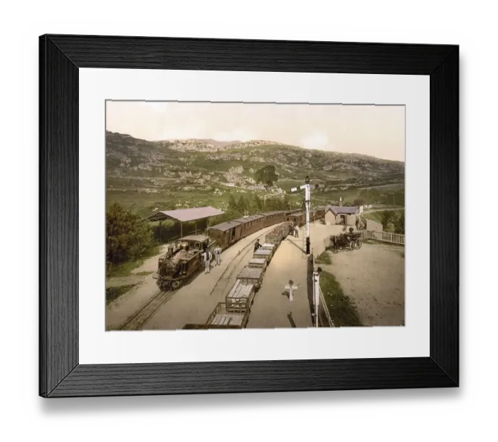 Framed Print : Tan-Y-Bwlch, Ffestiniog Railway
