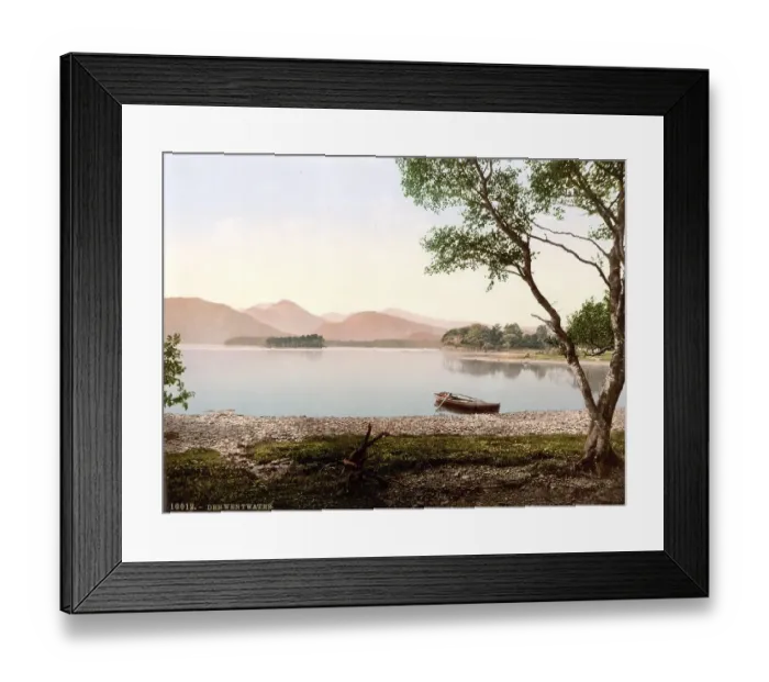 Framed Print : Derwentwater, Scarfclose Bay, Lake District