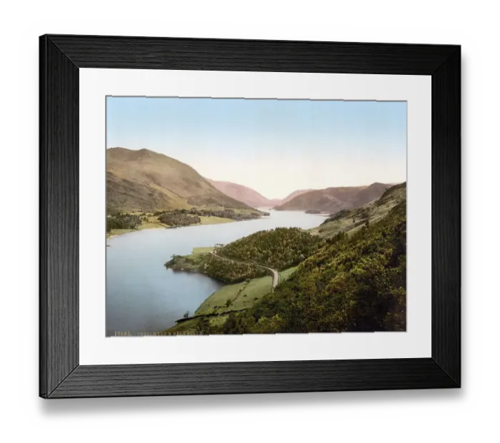 Framed Print : Helvellyn, the third highest mountain in both England and Thirlmere