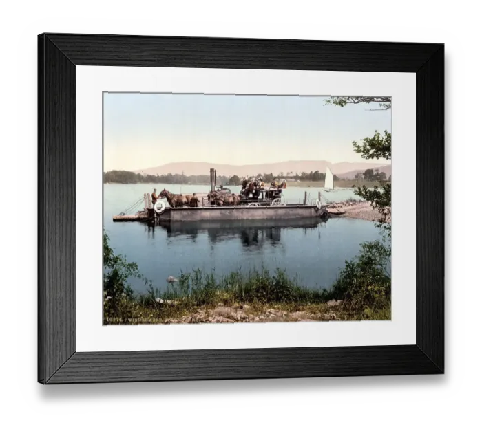 Framed Print : Windermere, the largest lake in England