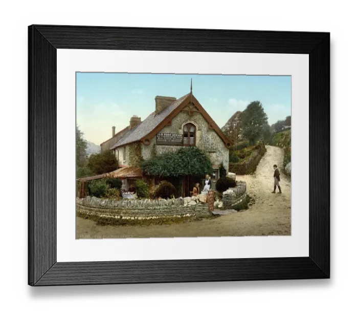 Framed Print : The old post office by Lee, Devon