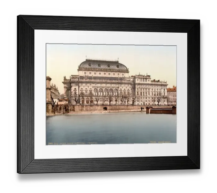 Framed Print : The National Theatre, Prague, Czech Republic Framed Print : The National Theatre, Prague, Czech Republic