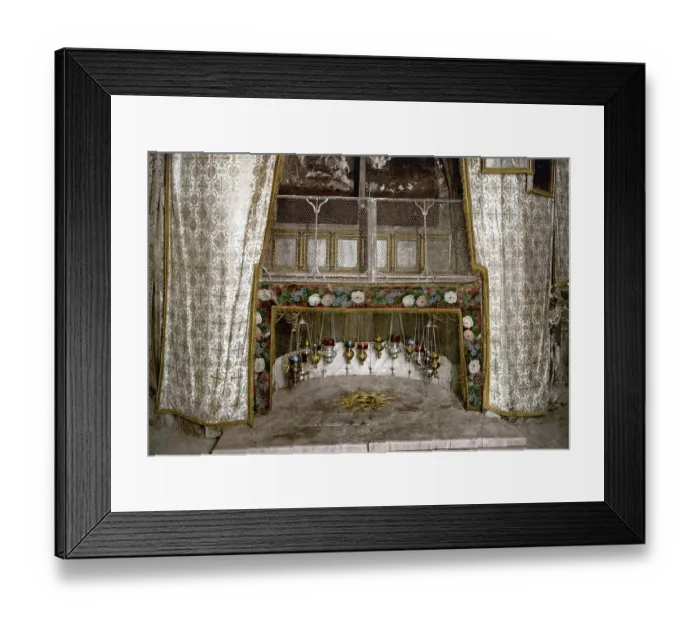 Framed Print : Grotto of the Nativity, Bethlehem