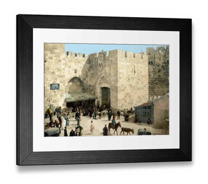 Framed Print : The Jaffa gate, Jerusalem, Holy Land Framed Print : The Jaffa gate, Jerusalem, Holy Land