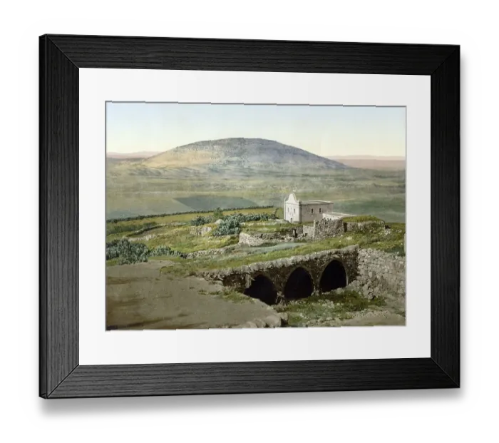 Framed Print : General view of Nain, Holy Land Framed Print : General view of Nain, Holy Land