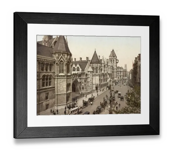 Framed Print : Royal Courts of Justice, Royal Courts of Justice