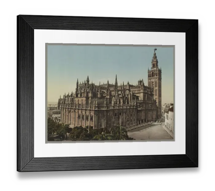 Framed Print : Cathedral of Seville, Andalusia